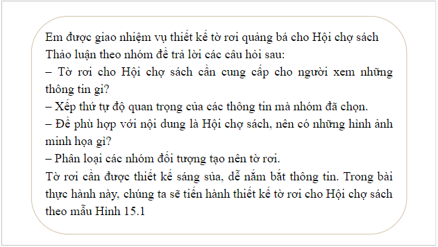 Giáo án điện tử Tin 10 Kết nối tri thức Bài 15: Hoàn thiện hình ảnh đồ hoạ | PPT Tin học 10