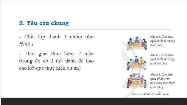 Giáo án điện tử Tin 10 Cánh diều Bài 2: Dự án nhỏ: Tìm hiểu về nghề lập trình web, lập trình trò chơi và lập trình cho thiết bị di động | PPT Tin học 10