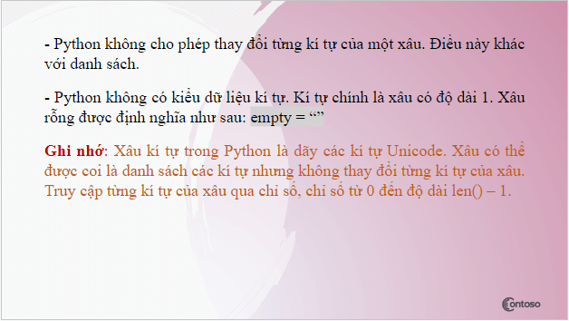 Giáo án điện tử Tin 10 Kết nối tri thức Bài 24: Xâu kí tự | PPT Tin học 10