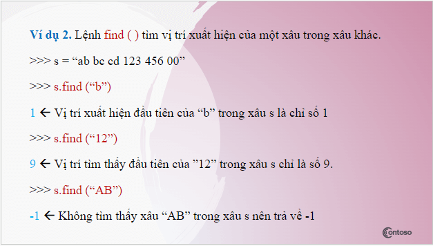 Giáo án điện tử Tin 10 Kết nối tri thức Bài 25: Một số lệnh làm việc với xâu kí tự | PPT Tin học 10