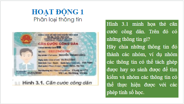 Giáo án điện tử Tin 10 Kết nối tri thức Bài 3: Một số kiểu dữ liệu và dữ liệu văn bản | PPT Tin học 10