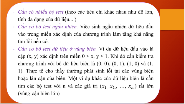 Giáo án điện tử Tin 10 Kết nối tri thức Bài 30: Kiểm thử và gỡ lỗi chương trình | PPT Tin học 10