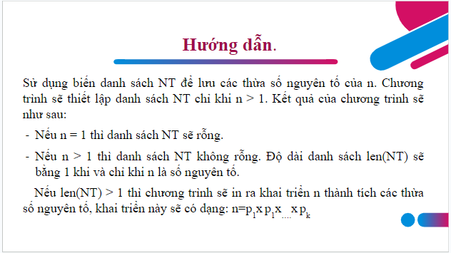 Giáo án điện tử Tin 10 Kết nối tri thức Bài 31: Thực hành viết chương trình đơn giản | PPT Tin học 10