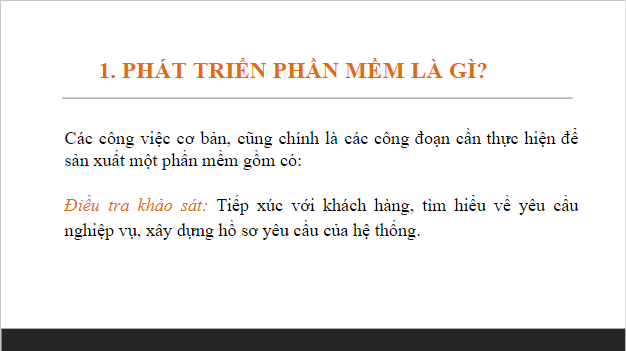 Giáo án điện tử Tin 10 Kết nối tri thức Bài 34: Nghề phát triển phần mềm | PPT Tin học 10