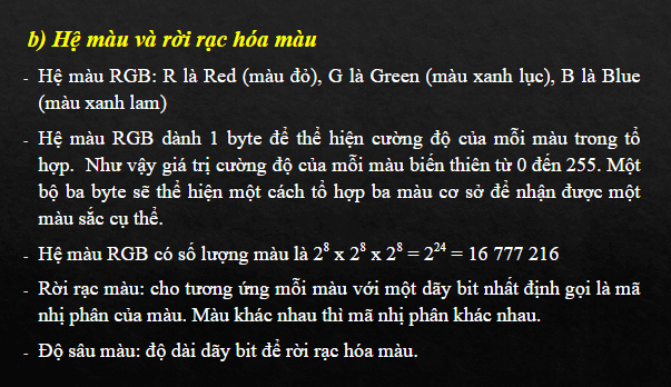 Giáo án điện tử Tin 10 Cánh diều Bài 4: Số hóa hình ảnh và số hóa âm thanh | PPT Tin học 10