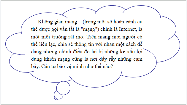 Giáo án điện tử Tin 10 Kết nối tri thức Bài 9: An toàn trong không gian mạng | PPT Tin học 10