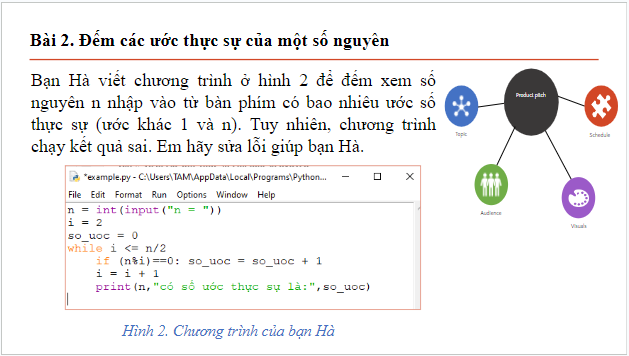 Giáo án điện tử Tin 10 Cánh diều Bài 9: Thực hành câu lệnh lặp | PPT Tin học 10