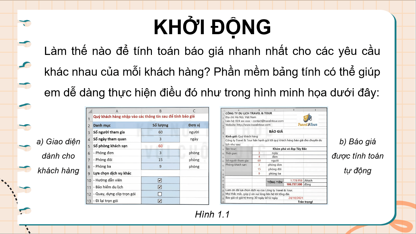 Giáo án điện tử Chuyên đề Tin 10 Kết nối tri thức Bài 1: Tạo dữ liệu ban đầu với công cụ định dạng bảng | PPT Chuyên đề Tin học 10