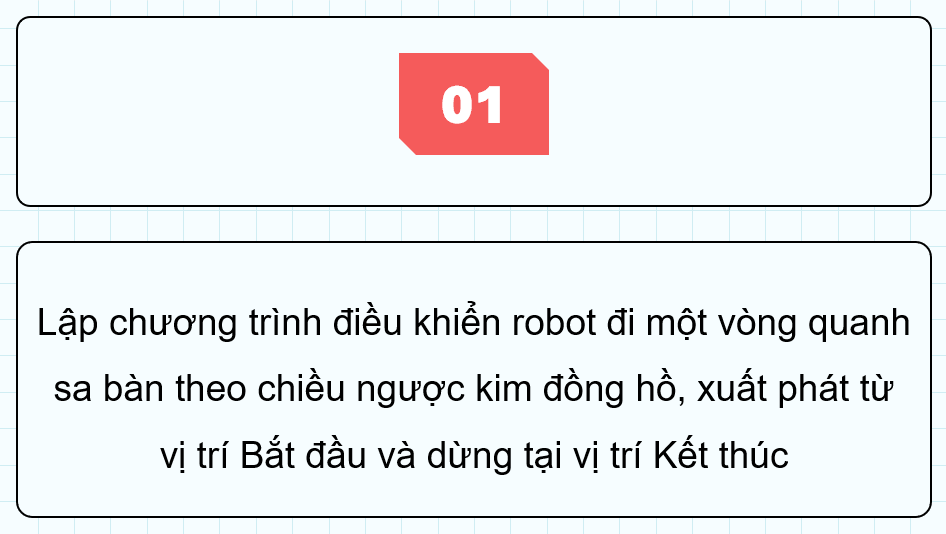 Giáo án điện tử Chuyên đề Tin 10 Kết nối tri thức Bài 12 Thực hành: Điều khiển robot trên sa bàn | PPT Chuyên đề Tin học 10