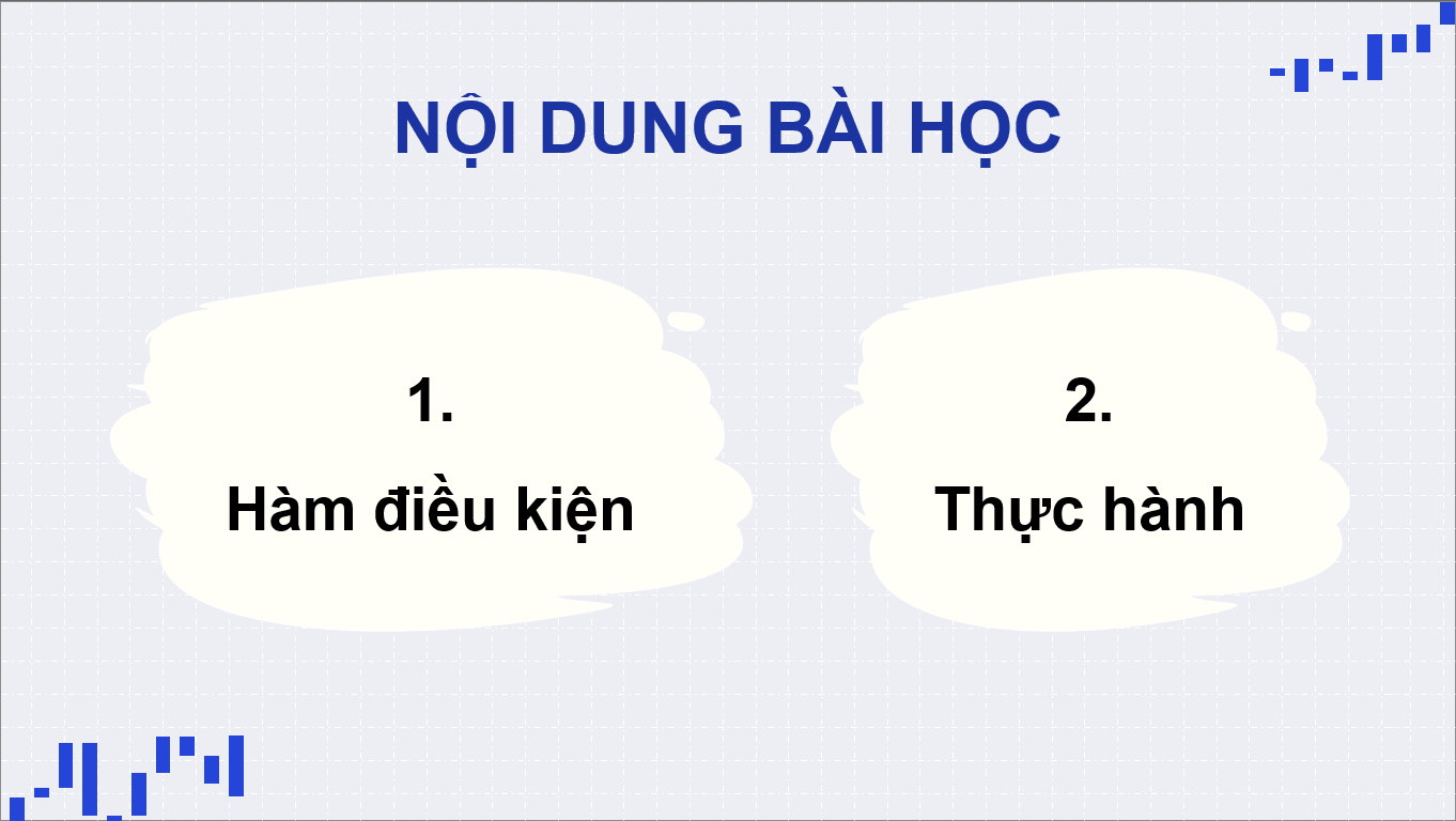 Giáo án điện tử Chuyên đề Tin 10 Kết nối tri thức Bài 3: Xây dựng dự toán với hàm điều kiện | PPT Chuyên đề Tin học 10