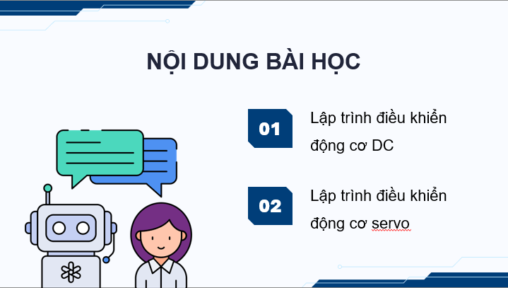 Giáo án điện tử Chuyên đề Tin 10 Kết nối tri thức Bài 9: Điều khiển robot chuyển động | PPT Chuyên đề Tin học 10