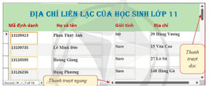 Giáo án Tin học 11 Cánh diều Bài 4: Các biểu mẫu cho xem và cập nhập CSDL