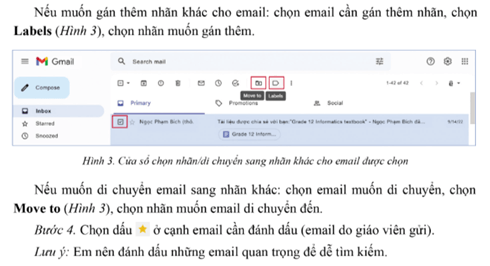 Giáo án Tin học 11 Cánh diều Bài 4: Thực hành một số tính năng hữu ích của dịch vụ thư điện tử