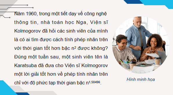 Giáo án điện tử Tin 11 Kết nối tri thức Bài 24: Đánh giá độ phức tạp thời gian thuật toán | PPT Tin học 11