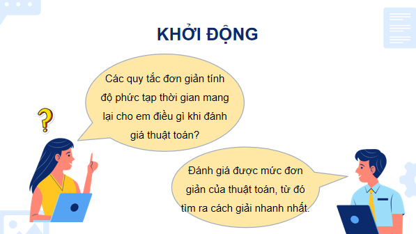 Giáo án điện tử Tin 11 Kết nối tri thức Bài 25: Thực hành xác định độ phức tạp thời gian thuật toán | PPT Tin học 11