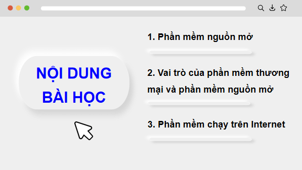 Giáo án điện tử Tin 11 Kết nối tri thức Bài 3: Phần mềm nguồn mở và phần mềm chạy trên Internet | PPT Tin học 11