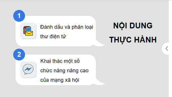 Giáo án điện tử Tin 11 Kết nối tri thức Bài 8: Thực hành nâng cao sử dụng thư điện tử và mạng xã hội | PPT Tin học 11