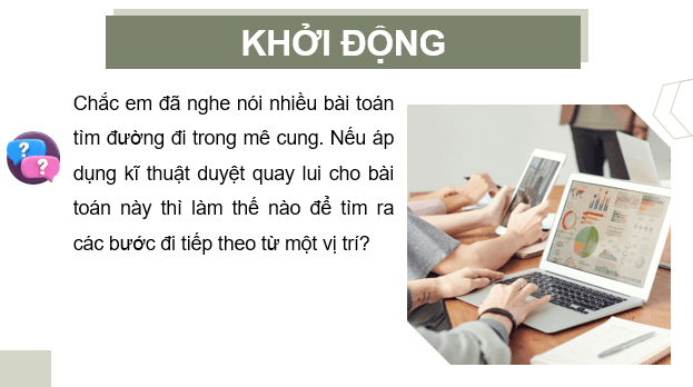 Giáo án điện tử Chuyên đề Tin 11 Kết nối tri thức Bài 16: Thực hành thiết kế thuật tóan theo kĩ thuật quay lui | PPT Chuyên đề học tập Tin học 11