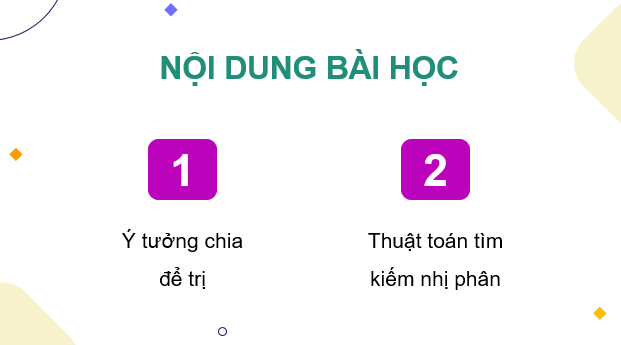 Giáo án điện tử Chuyên đề Tin 11 Kết nối tri thức Bài 6: Ý tưởng và kĩ thuật chia để trị | PPT Chuyên đề học tập Tin học 11