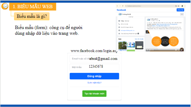 Giáo án điện tử Tin 12 Kết nối tri thức Bài 12: Tạo biểu mẫu | PPT Tin học 12