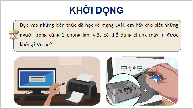 Giáo án điện tử Tin 12 Cánh diều Bài 3: Thực hành thiết lập kết nối và sử dụng mạng | PPT Tin học 12