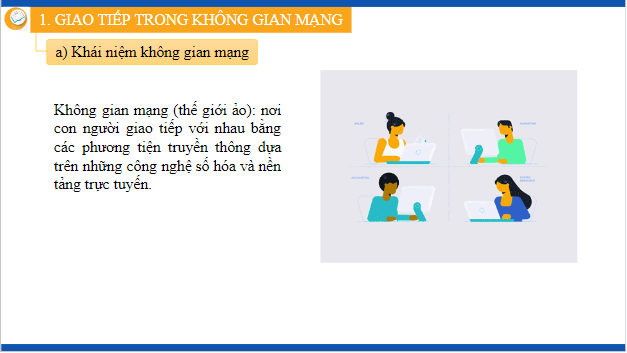 Giáo án điện tử Tin 12 Kết nối tri thức Bài 6: Giao tiếp và ứng xử trong không gian mạng | PPT Tin học 12