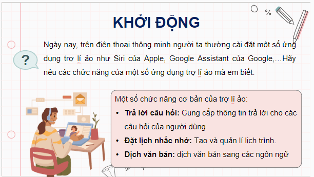 Giáo án điện tử Tin 12 Chân trời sáng tạo Bài A1: Giới thiệu Trí tuệ nhân tạo | PPT Tin học 12