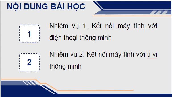 Giáo án điện tử Tin 12 Chân trời sáng tạo Bài A3: Thực hành kết nối thiết bị số với máy tính | PPT Tin học 12