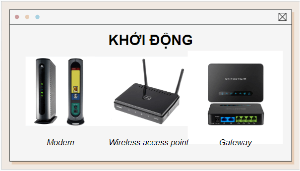 Giáo án điện tử Tin 12 Chân trời sáng tạo Bài B1: Thiết bị và giao thức mạng | PPT Tin học 12