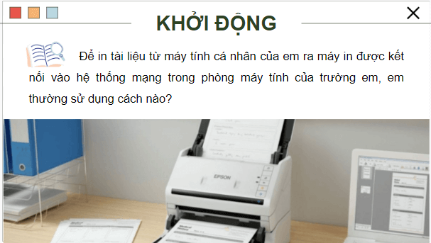 Giáo án điện tử Tin 12 Chân trời sáng tạo Bài B2: Các chức năng mạng của hệ điều hành | PPT Tin học 12