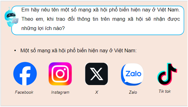 Giáo án điện tử Tin 12 Chân trời sáng tạo Bài D1: Giao tiếp trong không gian mạng | PPT Tin học 12