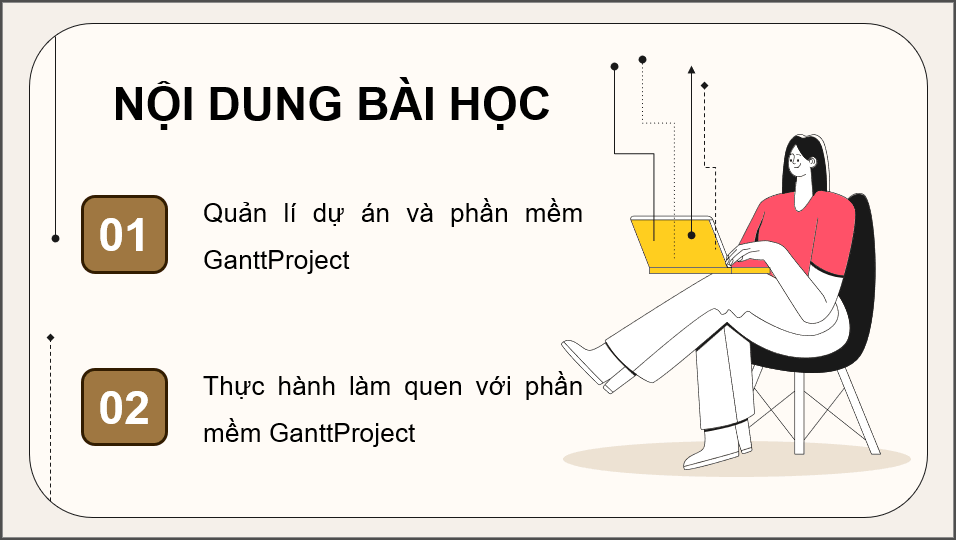 Giáo án điện tử Chuyên đề Tin 12 Kết nối tri thức Bài 1: Quản lí dự án và phần mềm quản lí dự án | PPT Chuyên đề học tập Tin học 12