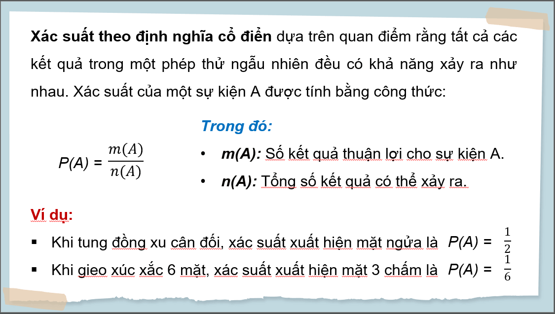 Giáo án điện tử Chuyên đề Tin 12 Kết nối tri thức Bài 10: Tính xác suất và chọn số liệu ngẫu nhiên | PPT Chuyên đề học tập Tin học 12