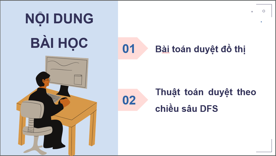 Giáo án điện tử Chuyên đề Tin 12 Kết nối tri thức Bài 14: Kĩ thuật duyệt đồ thị theo chiều sâu | PPT Chuyên đề học tập Tin học 12