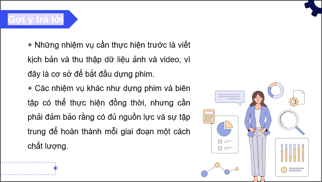 Giáo án điện tử Chuyên đề Tin 12 Kết nối tri thức Bài 2: Thiết lập tiến độ dự án | PPT Chuyên đề học tập Tin học 12