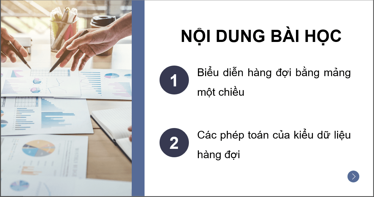 Giáo án điện tử Chuyên đề Tin 12 Kết nối tri thức Bài 4: Kiểu dữ liệu hàng đợi | PPT Chuyên đề học tập Tin học 12