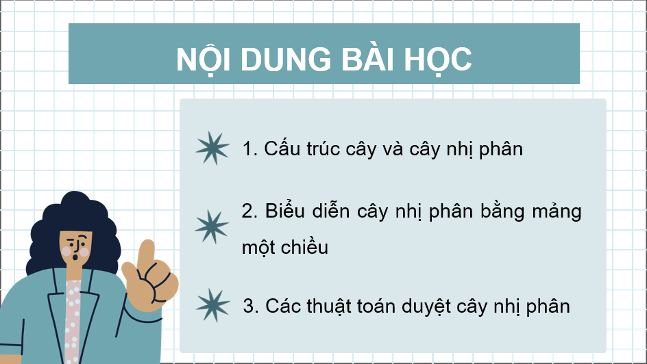 Giáo án điện tử Chuyên đề Tin 12 Kết nối tri thức Bài 6: Cây nhị phân | PPT Chuyên đề học tập Tin học 12