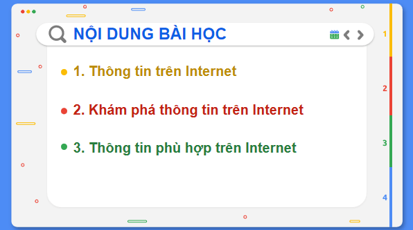 Giáo án điện tử Tin học lớp 3 Kết nối tri thức Bài 6: Khám phá thông tin trên internet | PPT Tin học lớp 3