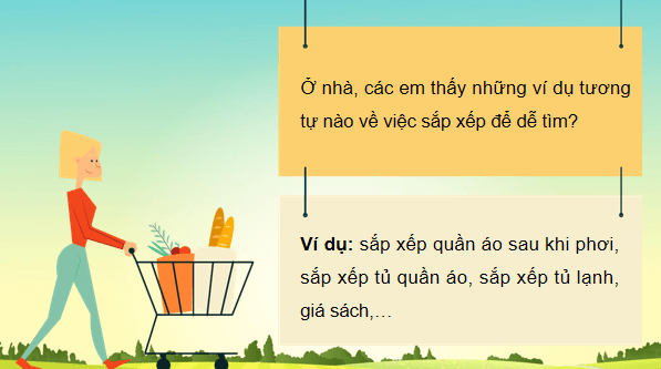 Giáo án điện tử Tin học lớp 3 Kết nối tri thức Bài 7: Sắp xếp để dễ tìm | PPT Tin học lớp 3