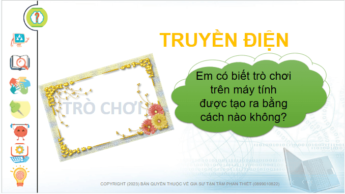 Giáo án điện tử Tin học lớp 4 Chân trời sáng tạo Bài 12: Làm quen với scratch | PPT Tin học 4