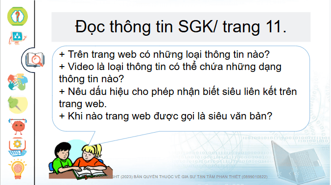 Giáo án điện tử Tin học lớp 4 Chân trời sáng tạo Bài 3: Thông tin trên Internet | PPT Tin học 4
