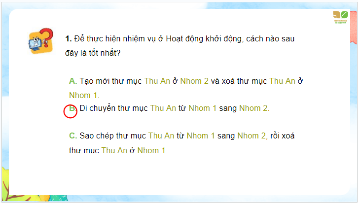 Giáo án điện tử Tin học lớp 4 Kết nối tri thức Bài 5: Thao tác với tệp và thư mục | PPT Tin học 4