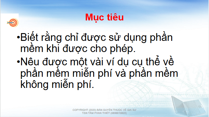 Giáo án điện tử Tin học lớp 4 Chân trời sáng tạo Bài 6: Sử dụng phần mềm khi được phép | PPT Tin học 4