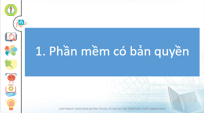 Giáo án điện tử Tin học lớp 4 Chân trời sáng tạo Bài 6: Sử dụng phần mềm khi được phép | PPT Tin học 4