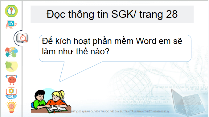 Giáo án điện tử Tin học lớp 4 Chân trời sáng tạo Bài 7: Soạn thảo văn bản tiếng việt | PPT Tin học 4