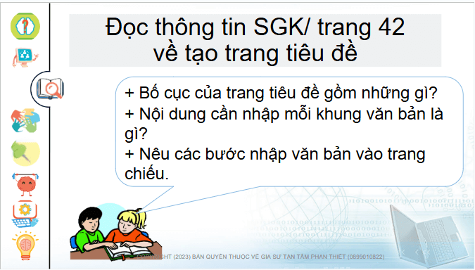 Giáo án điện tử Tin học lớp 4 Chân trời sáng tạo Bài 9: Bài trình chiếu của em | PPT Tin học 4