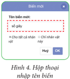 Giáo án Tin học lớp 5 Cánh diều Bài 9: Biến và cách dùng biến