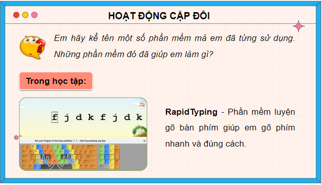 Giáo án điện tử Tin học lớp 5 Kết nối tri thức Bài 1: Em có thể làm gì với máy tính? | PPT Tin học 5