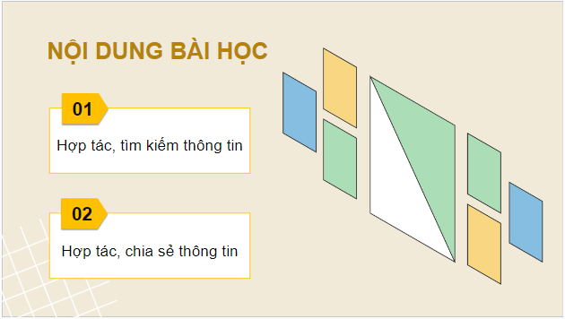 Giáo án điện tử Tin học lớp 5 Cánh diều Bài 2: Hợp tác, tìm kiếm và chia sẻ thông tin | PPT Tin học 5