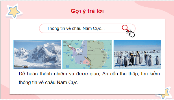 Giáo án điện tử Tin học lớp 5 Chân trời sáng tạo Bài 3: Thông tin trong giải quyết vấn đề | PPT Tin học 5